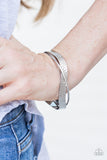 Wandering Waves - Silver - Paparazzi Accessories