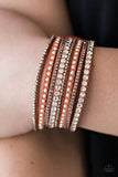 Guitars and Glitter - Orange - Paparazzi Accessories