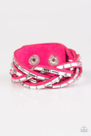 Rock Legend - Pink - Paparazzi Accessories