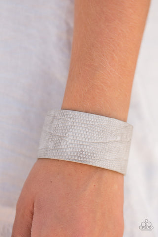 On Your BEAST Behavior - Silver - Paparazzi Accessories