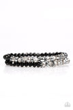 Crystal Cavalier - Black - Paparazzi Accessories