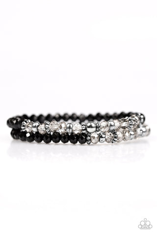 Crystal Cavalier - Black - Paparazzi Accessories