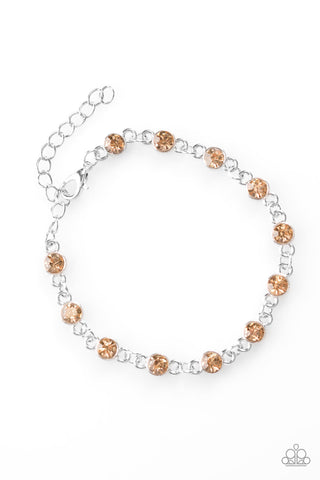 Hold On To Your SPARKLE! - Brown- Paparazzi Accessories