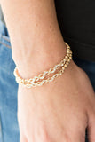 Uptown Utopia - Gold - Paparazzi Accessories
