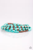 Anasazi Desert - Blue - Paparazzi Accessories