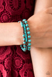 Anasazi Desert - Blue - Paparazzi Accessories