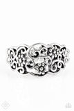 Wild About Wildflowers - Silver - Paparazzi Accessories