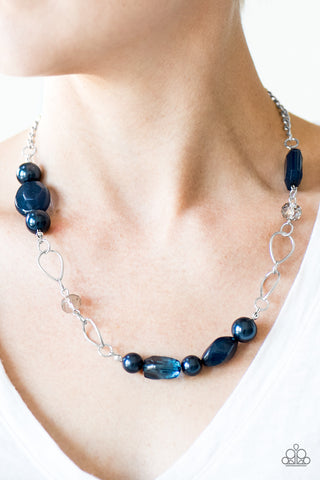 Beam Away - Blue - Paparazzi Accessories
