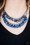 Storm Warning - Blue - Paparazzi Accessories