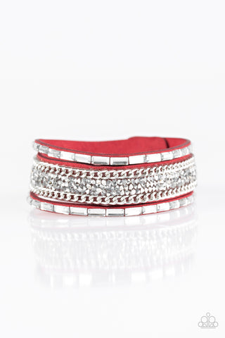 Punk Princess - Red - Paparazzi Accessories