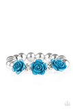 What A FLEUR-t! - Blue - Paparazzi Accessories