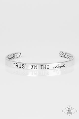 I Put My Trust In You - Silver - Paparazzi Accessories