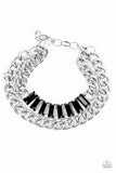 Plunge Into Grunge - Black - Paparazzi Accessories