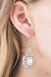 Chicly Courtesan - White - Paparazzi Accessories