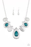 Jungle Jane - Blue - Paparazzi Accessories