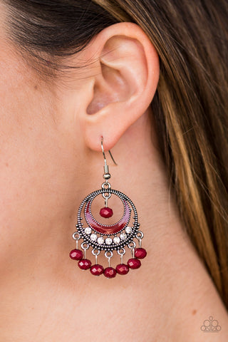 Meet Me At Midnight - Red - Paparazzi Accessories