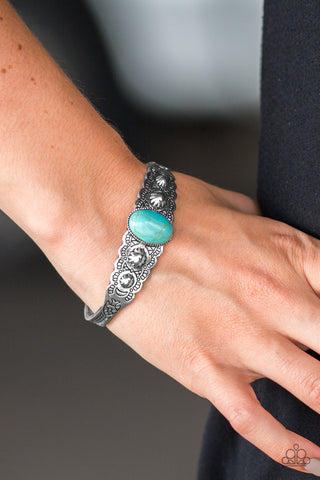 Desert Escapade - Blue- Paparazzi Accessories
