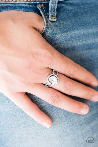 Wheres My Prince? - White - Paparazzi Accessories