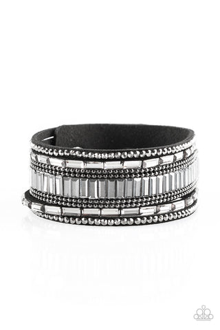 Spectacular Shimmer - Black - Paparazzi Accessories