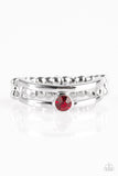 Lead The Line - Red - Paparazzi Accessories