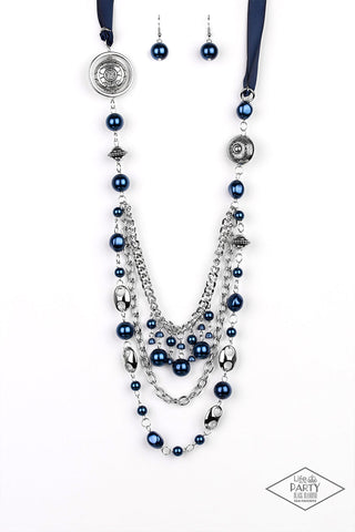 All The Trimmings - Blue - Paparazzi Accessories