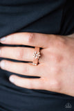 Autumn Gardens - Rose Gold - Paparazzi Accessories