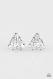 Prismatic Shine - White Post - Paparazzi Accessories