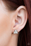 Prismatic Shine - White Post - Paparazzi Accessories