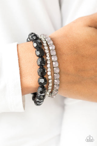 Beautiful Bravado - Black - Paparazzi Accessories