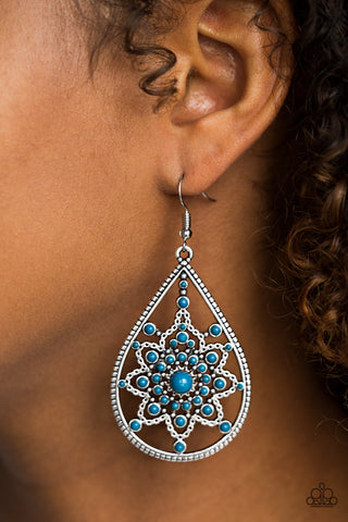 Daffodil Dreams - Blue - Paparazzi Accessories