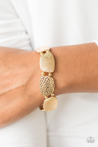 Cave Chic - Gold - Paparazzi Accessories