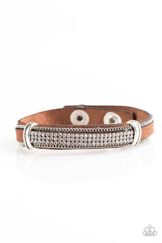 A Walk In The SPARK - Brown - Paparazzi Accessories
