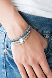 Trendy Tourist - Blue - Paparazzi Accessories