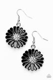 Distracted By Daisies - Black - Paparazzi Accessories
