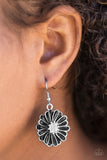 Distracted By Daisies - Black - Paparazzi Accessories