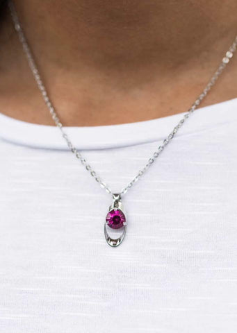 Diamonds in the Sky - Pink - Paparazzi Accessories