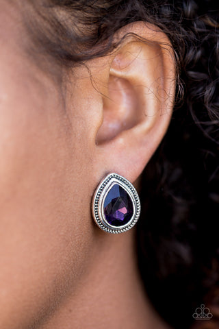 The Deluxe - Purple Post - Paparazzi Accessories