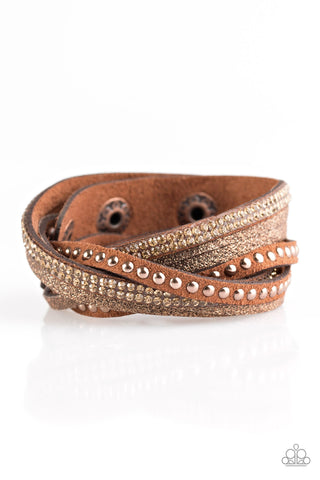 Once Upon A SHOWTIME - Copper - Paparazzi Accessories