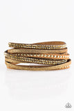 Once Upon A SHOWTIME - Brass - Paparazzi Accessories
