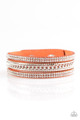 Unstoppable - Orange - Paparazzi Accessories