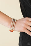 Unstoppable - Orange - Paparazzi Accessories