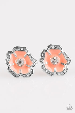 Hibiscus Springs - Orange - Paparazzi Accessories
