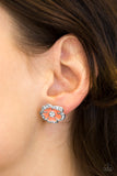 Hibiscus Springs - Orange - Paparazzi Accessories
