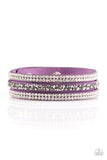 Mega Glam - Purple - Paparazzi Accessories