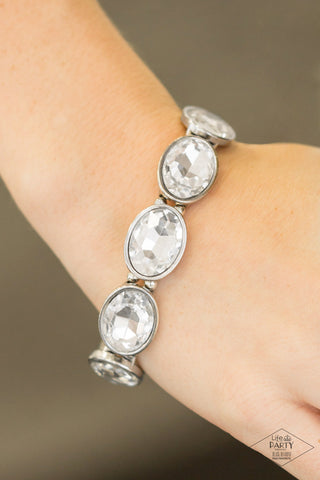 DIVA In Disguise - White - Paparazzi Accessories