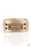 Street Glam - Brass - Paparazzi Accessories