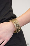 Street Glam - Brass - Paparazzi Accessories