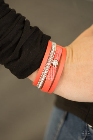 Catwalk Craze - Orange- Paparazzi Accessories