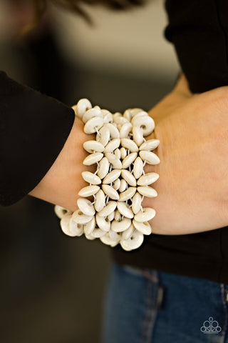 Hawaii Haven - White - Paparazzi Accessories
