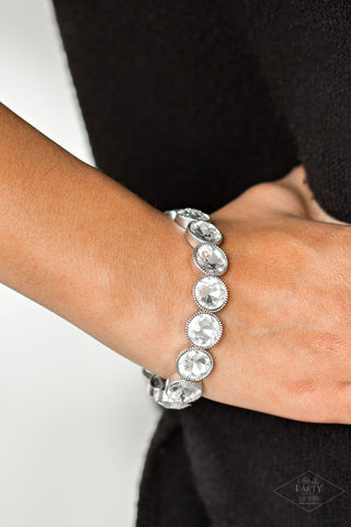 Number One Knockout - White - Paparazzi Accessories